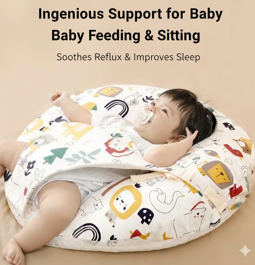 CozyNest™ Baby Support Pillow