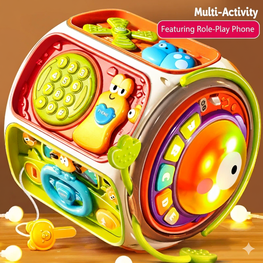 Little Explorer Activity Cube