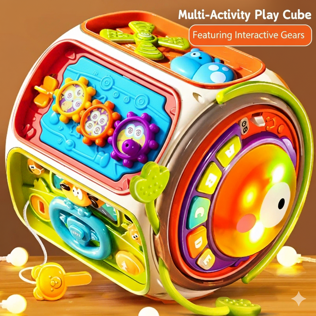 Little Explorer Activity Cube