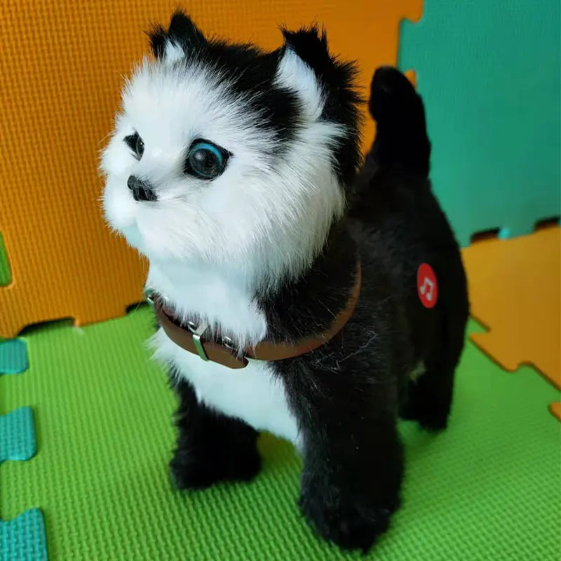 Walking & Barking Plush Puppy – Interactive Musical Toy