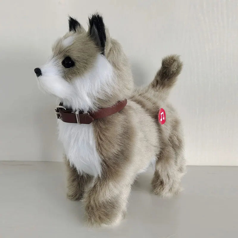 Walking & Barking Plush Puppy – Interactive Musical Toy