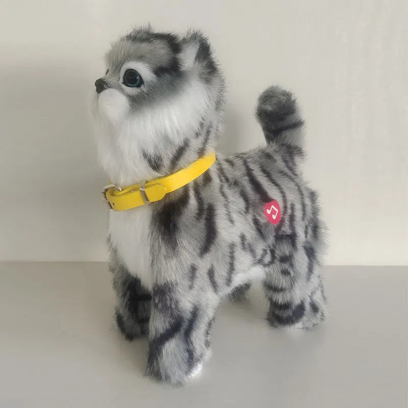 Walking & Barking Plush Puppy – Interactive Musical Toy