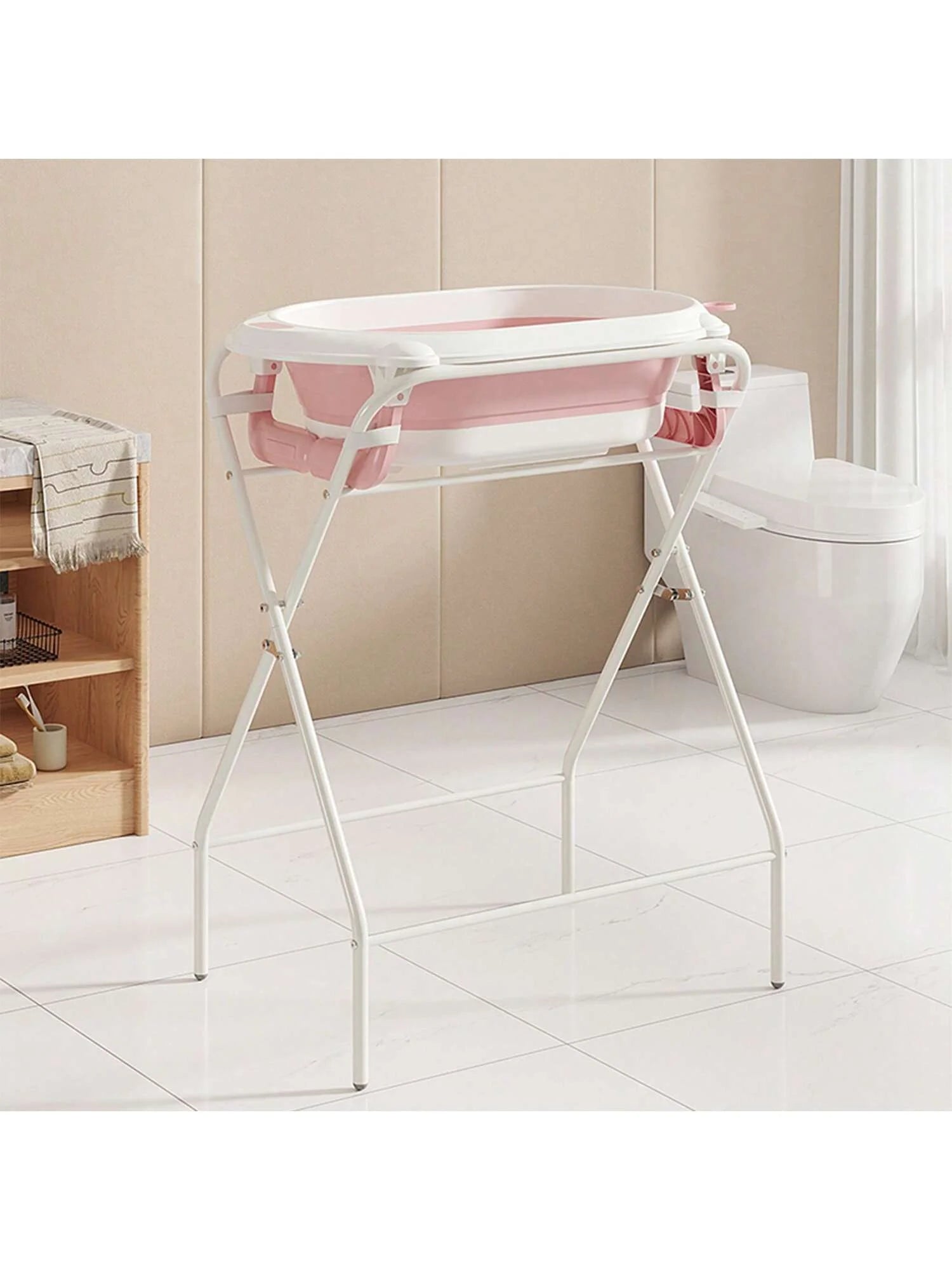 FoldEase™ Baby Bath & Care Station – Comfort, Safety & Smart Design