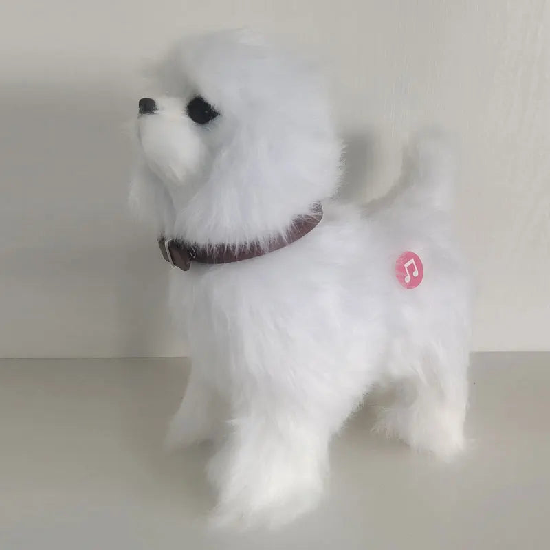 Walking & Barking Plush Puppy – Interactive Musical Toy
