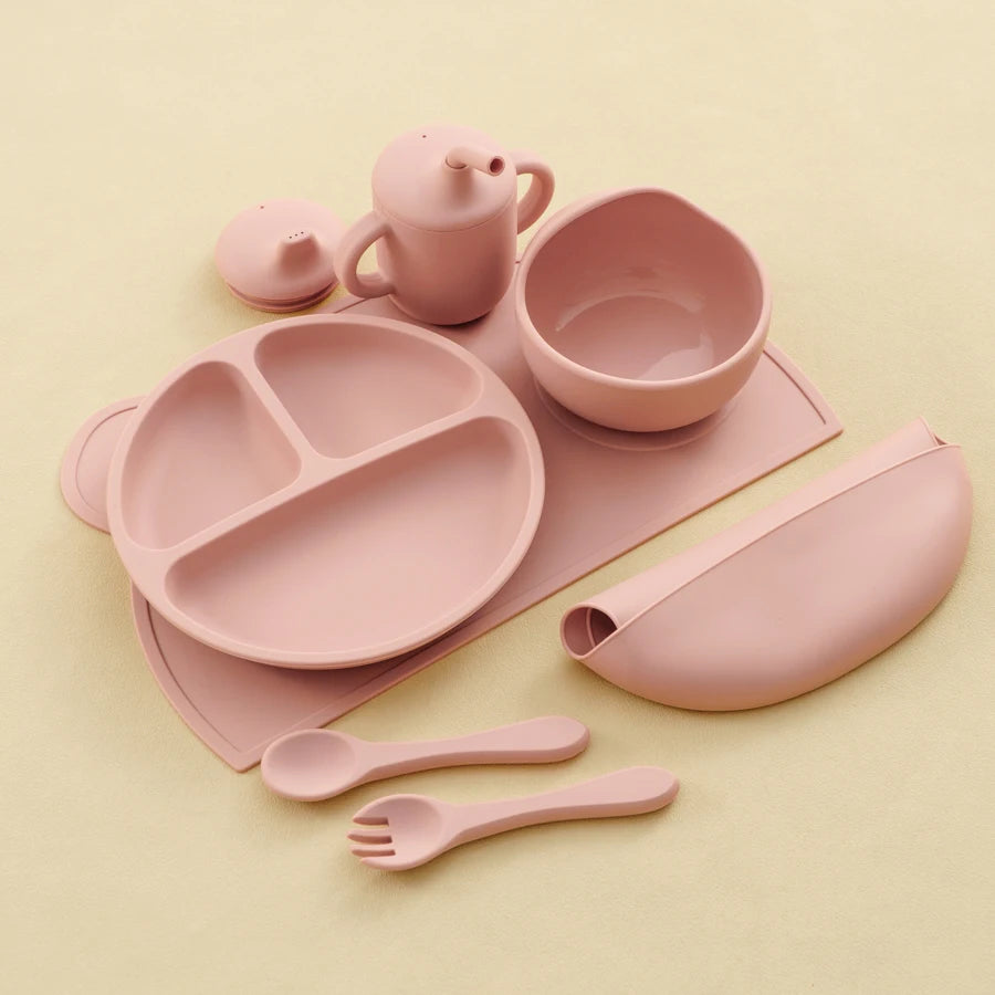 WeanPro™ 7-Piece Silicone Weaning Set