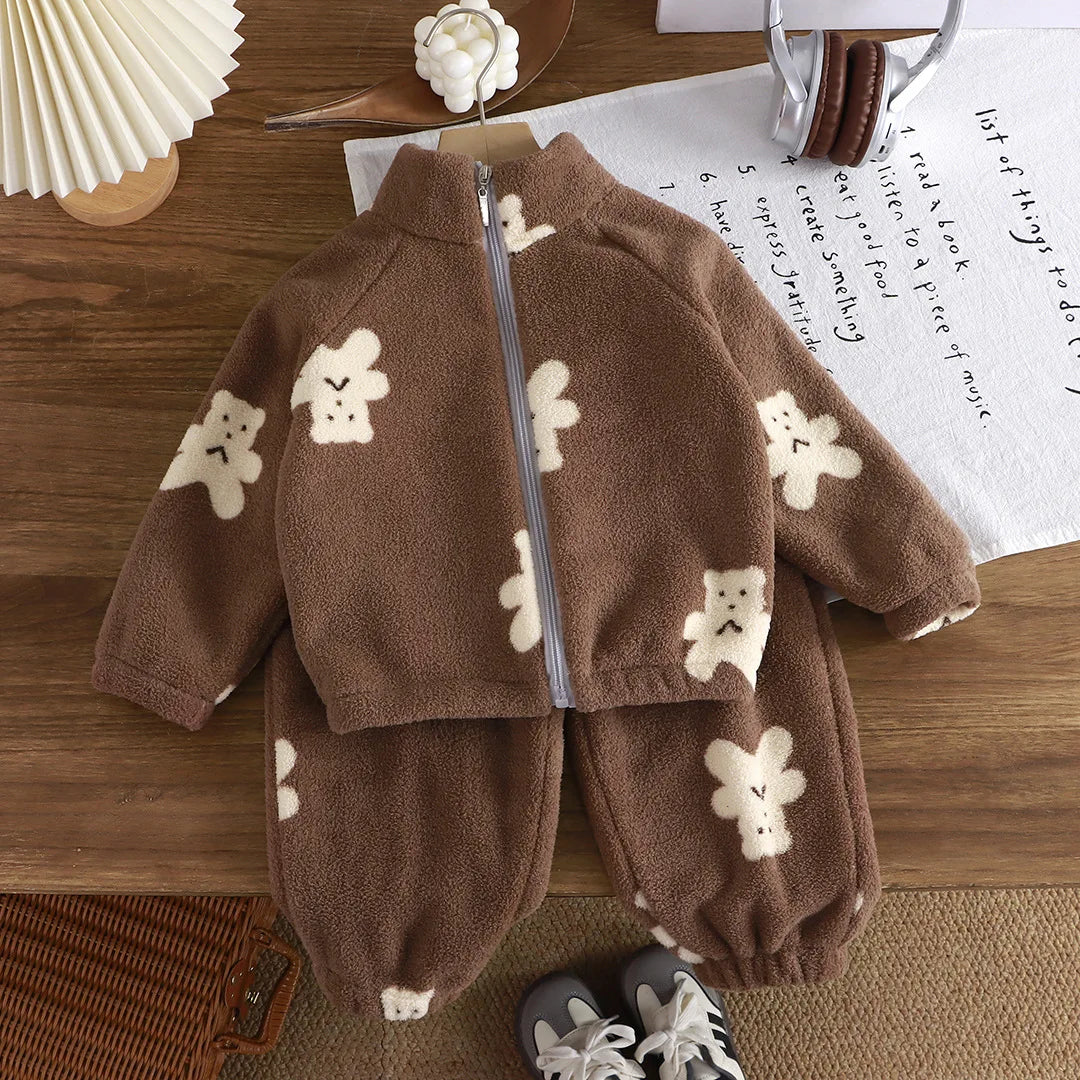 Teddy Hugs™ Winter Fleece Set