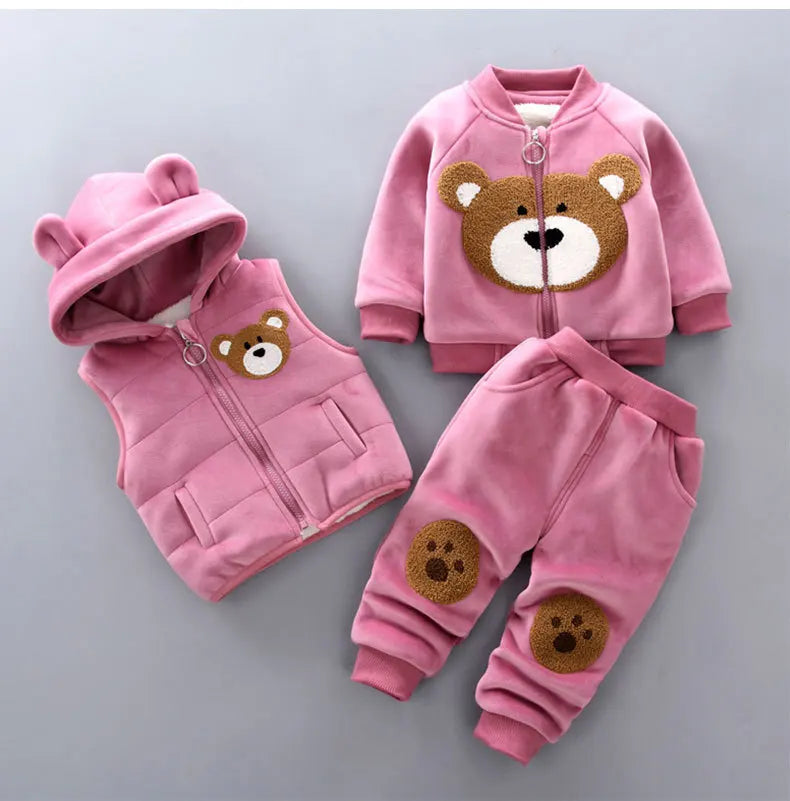The Cosy Bear 3-Piece Outfit Set
