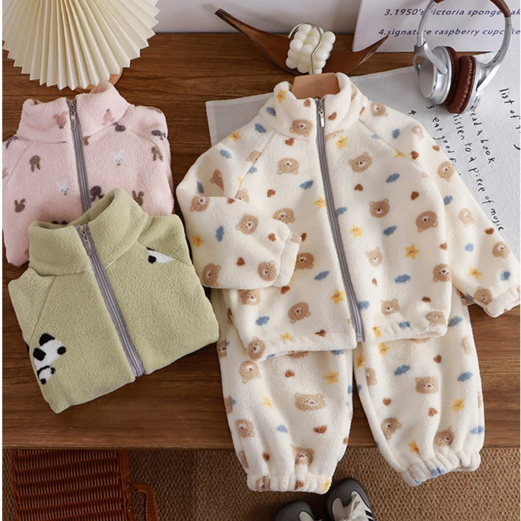 Teddy Hugs™ Winter Fleece Set