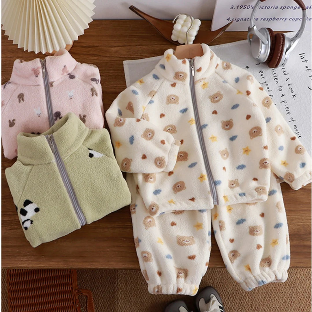 Teddy Hugs™ Winter Fleece Set