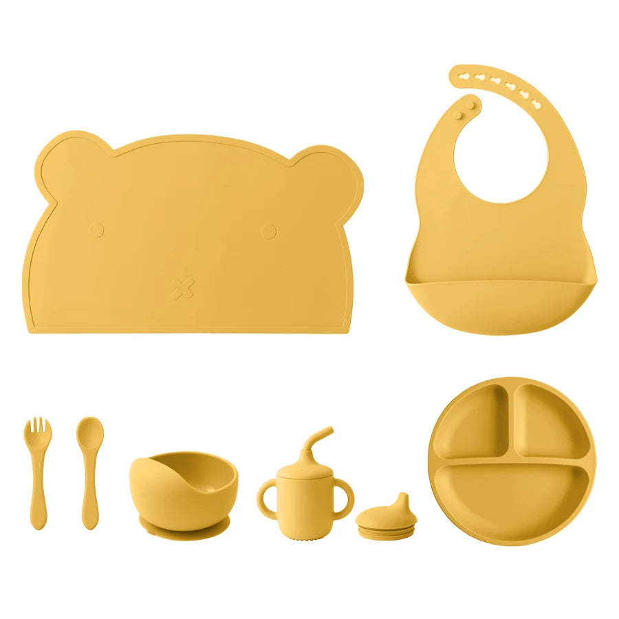 WeanPro™ 7-Piece Silicone Weaning Set