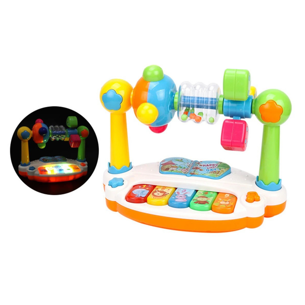 Baby Rotating Music Piano – Sensory Learning Toy