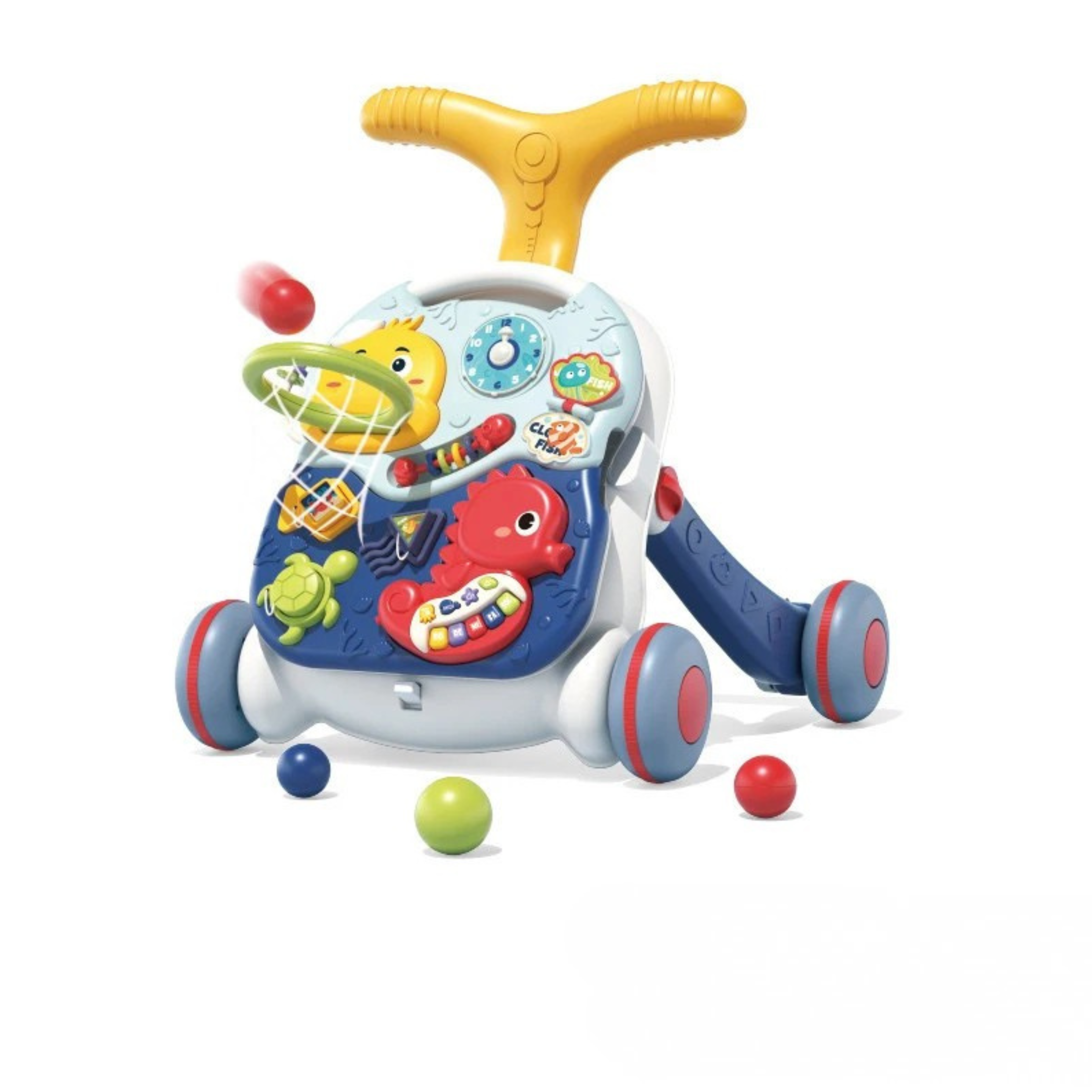 3-in-1 Baby Walker – Musical Learning Toy