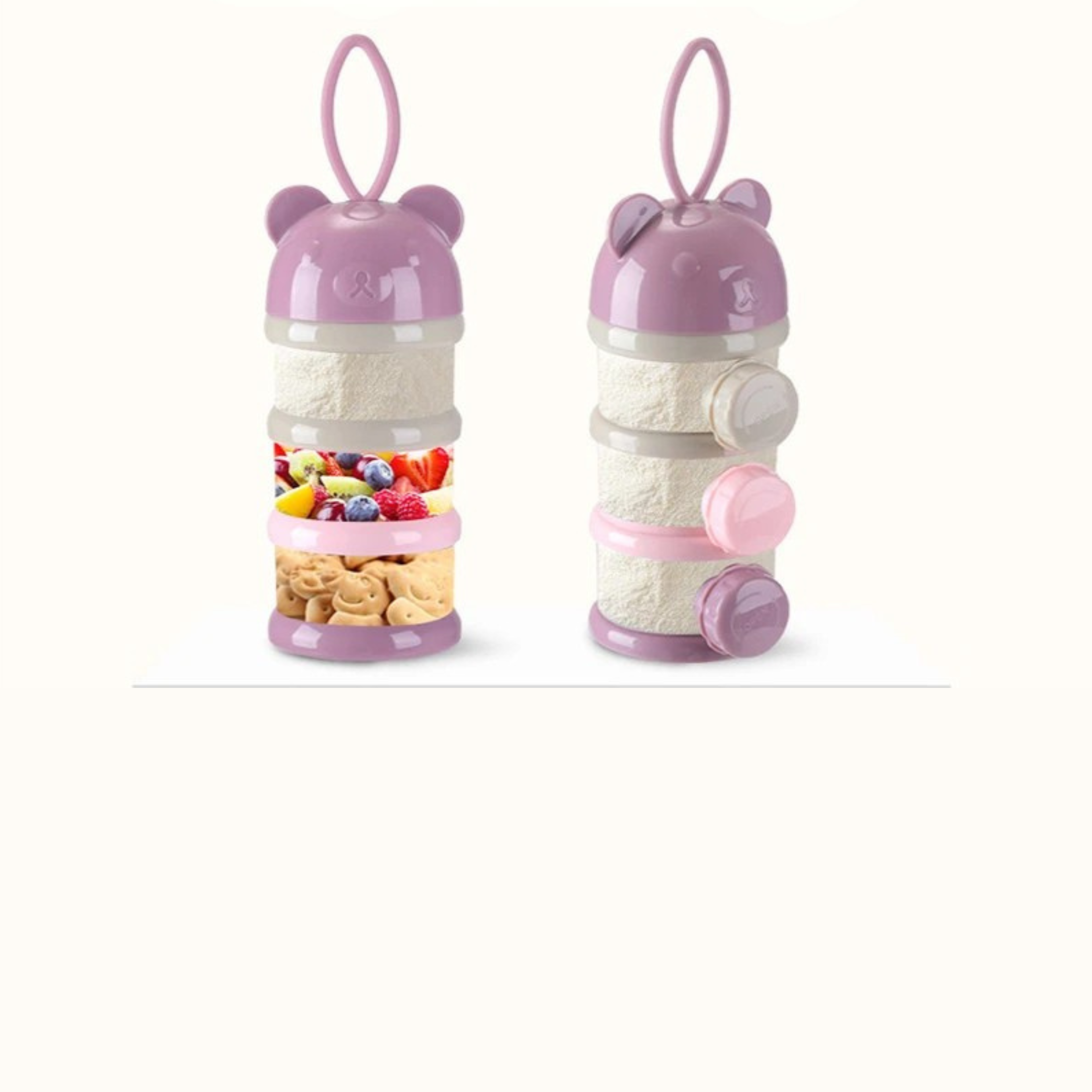 TinyTums™ 3-in-1 Bear Snack & Milk Powder Dispenser