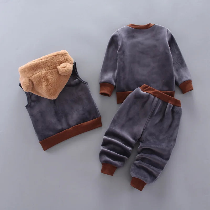 The Cosy Bear 3-Piece Outfit Set