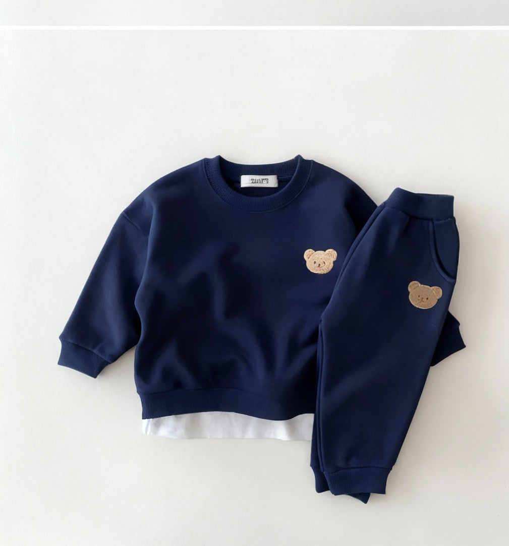 The Embroidered Bear Lounge Set