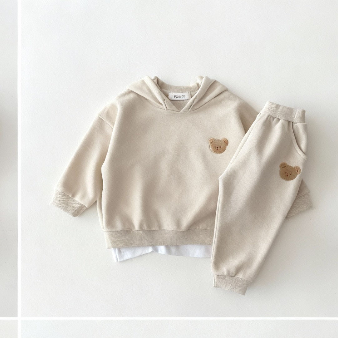 The Embroidered Bear Lounge Set